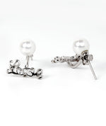 statement silver earrings