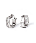 925 silver hoops