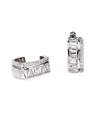 classic silver earrings