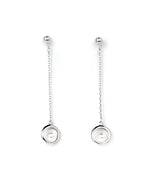 925 silver drop earrings