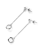 orbit design earrings