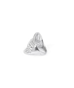CZ silver ring for women
