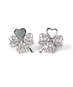  sparkling silver earrings