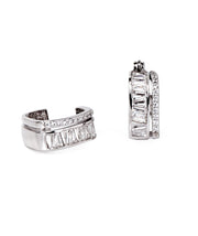 classic silver earrings