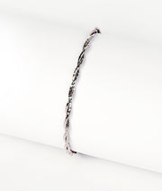 Twisted Sterling Silver Bracelet