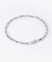Twisted Sterling Silver Bracelet