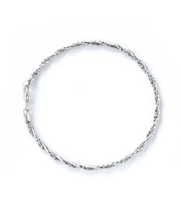 Twisted Sterling Silver Bracelet