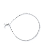 Sparkling Silver Tennis Bracelet