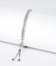 sparkling silver bracelet