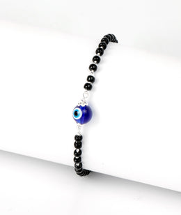 evil eye silver bracelet,