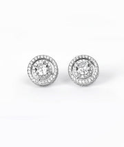 Timeless Round Solitaire Pendant Set in 925 Silver