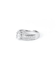 plain silver round ring