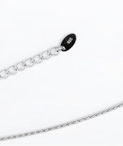 Sparkling Silver Tennis Necklace
