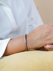 925 Sterling Silver Floral Engraved Open Cuff Bracelet – Minimalist Unisex Bangle